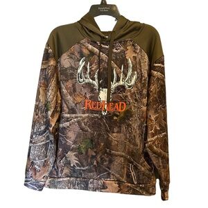 RedHead Men’s Camo Hunting Hoodie Sweatshirt Medium